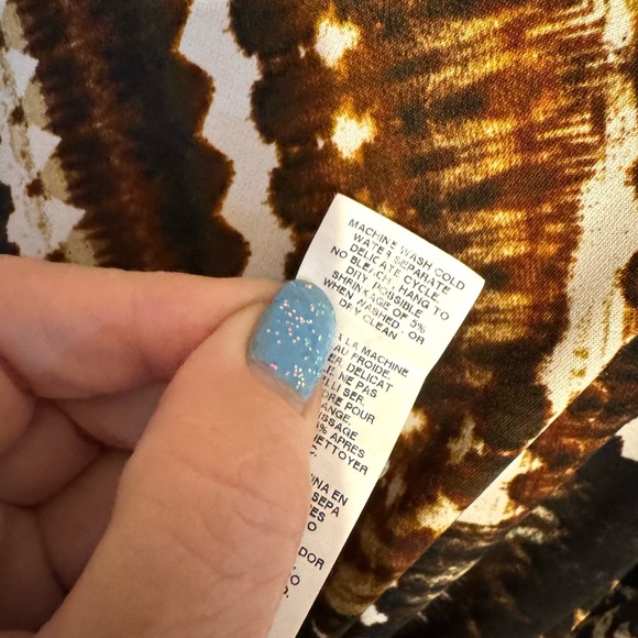 Karen Kane PERFECT for FALL!! STYLISH & COMFY DRESS SIZE: LARGE #CL - Picture 7 of 8